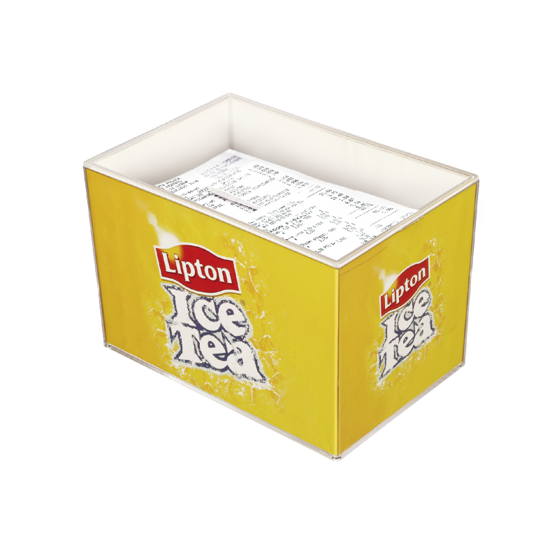 Schachtel für Kassenbons