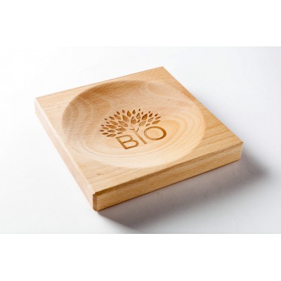 Rada wooden cash plate